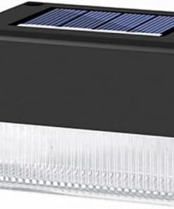 LED Solar Wall Sconce Outdoor Waterproof Garden Pathway Light