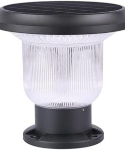 Vintage Solar LED Outdoor Post Light Waterproof for Garden Patio 1 Pack