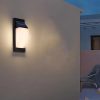 Torchstar Wall Lighting Bundle with 4 Pack Solar Motion Sensor Lights 3