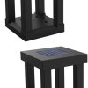 DOITOOL 2pcs Waterproof Solar Barn and Landscape Fence Light