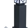 Antique Bronze Wall Sconce Glass Lantern Outdoor Waterproof Light 3