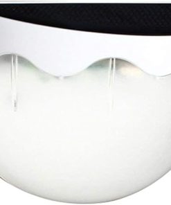 Six Pack Solar Fence Lights Waterproof with Two Modes for Gardens