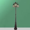Outdoor High Pole Lantern E27 Waterproof Retro Garden Light 4