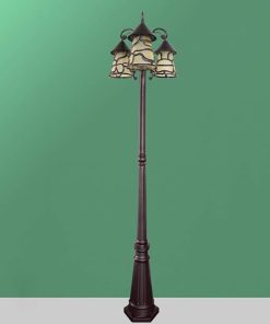 Retro Outdoor Lamp Post Light IP54 Waterproof Garden Lantern