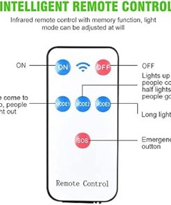 72 COB Motion Sensor Solar LED Light Outdoor Waterproof Garden Lamp 2