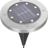 Garden Landscape Iron Solar Light Waterproof LED Outdoor Decor 4