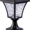 Nuobesty Double-Headed Solar Lanterns for Outdoor Garden Use 3
