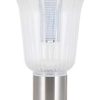 Stainless Steel Solar Path Lantern Waterproof Modern LED Column Light