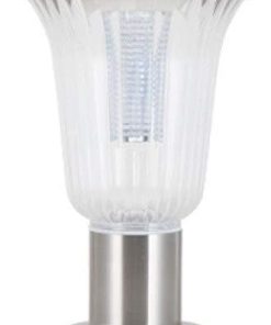 Stainless Steel Solar Path Lantern Waterproof Modern LED Column Light