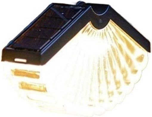 8 Pcs Outdoor Solar Wall Lights with Motion Sensor for Garden Décor