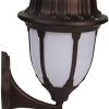 Waterproof Outdoor Wall Sconce Solar Acrylic Lamp for Garden Lighting 3