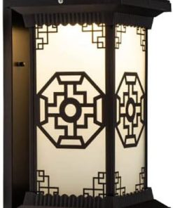 Solar Wall Lamp IP65 Waterproof Outdoor Light for Porch Security