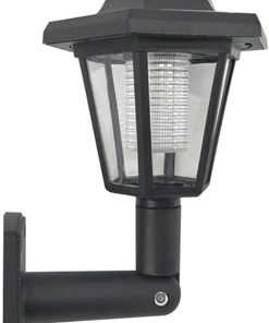 Outdoor Solar Wall Lights for Patio Garden with Hexagonal Design
