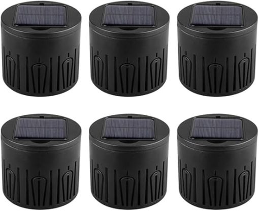 Waterproof Solar Pathway Lights 6 Pack for Outdoor Landscape Use