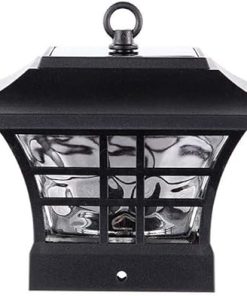 Solar-Powered LED Square Aluminum Outdoor Waterproof Garden Light