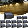 TONULAX Solar Garden Lights Upgrade Flexible Wind Swaying Outdoor 6 Pack 4