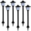 Modern Outdoor Solar Pillar Lamp LED Waterproof Aluminum Light 3