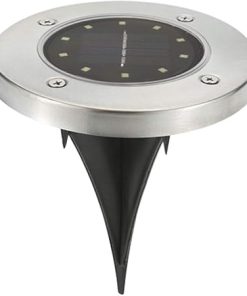 Outdoor Solar Powered LED Ground Lights for Garden Pathway Lighting