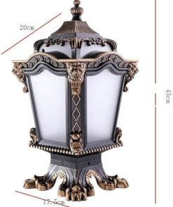 Heavy Duty Solar Flickering Metal Lights for Outdoor Pathway Yard 2