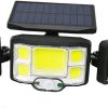 2-Pack Waterproof Solar LED Spotlights for Garden and Pool Lighting 4