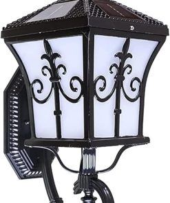 LED Indoor Wall Light for Home Decor | Waterproof Solar Wall Lamp  
Rusted Aluminum Traditional Glass Porch Light for Outdoor Use  
Decorative Villa Balcony Wall Lamp with Remote Control Lighting