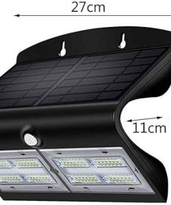 Outdoor Waterproof Wall Sconces Solar Motion Sensor Light Fixture 2