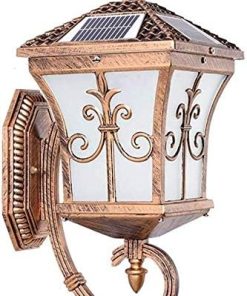 Waterproof LED Wall Lamp Solar Light for Outdoor Garden Decor