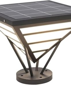 Outdoor Solar Waterproof Wall Lamp for Garden Deck and Patio Lights