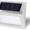 Outdoor Waterproof Wall Lights Sconces Solar Villa Door Post Lamp 4