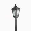 Vintage Rustic Aluminum Solar Garden Lights for Outdoor Fencing 3