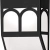 Retro Solar Outdoor Wall Light Waterproof ABS for Garden and Patio 3