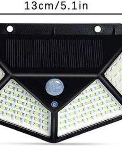 100 LED Solar Security Light with Motion Sensor for Outdoor Use 2