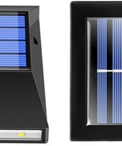 2-Pack Waterproof Solar LED Spotlights for Garden and Pool Lighting
