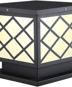 Outdoor Waterproof Solar Pillar Light for Villas and Courtyards