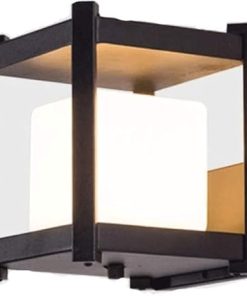 Outdoor Solar Wall Lamp Waterproof Stainless Steel Modern Design