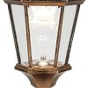 Outdoor Solar Post Cap Lights for Gardens and Courtyards Waterproof