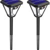 Solar Deck Lights 12 Pack Weatherproof LED Lights for Patio Steps 3