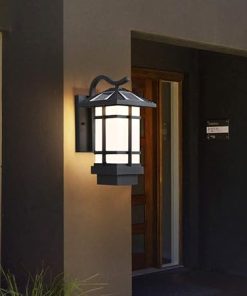 Outdoor Wall Lamp Solar LED for Balcony Courtyard and Aisle Lighting 2