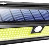 Solar Powered LED Floodlight IP66 Waterproof Outdoor Security Light 4