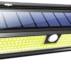 Solar Outdoor Motion Sensor Lights with 3 Modes and Wide Angle