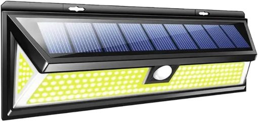 Solar RV Porch Light with Motion Sensor and Wide Angle Illumination