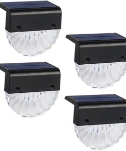 Solar Step Lights Outdoor Waterproof IP65 for Yard Deck Lighting