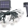 Solar Pillar Lights Outdoor Waterproof Minimalist Black Pathway Lighting 4