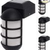 High Power 2 in 1 Warm Cold Solar Pathway Lights 6 Pack Waterproof 3