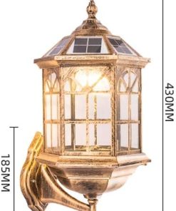 LED Solar Deck Lights for Outdoor Fence Garden Patio Waterproof 2 Modes 2