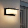 Waterproof Motion Sensor Outdoor Wall Sconce with 3 Lighting Modes
