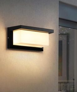 Waterproof Motion Sensor Outdoor Wall Sconce with 3 Lighting Modes