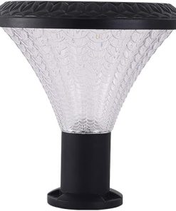 RGB Solar Outdoor Pillar Lights Waterproof for Garden Path Lighting