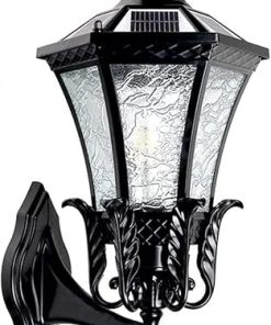 Waterproof Solar Wall Lanterns with Dimming for Outdoor Lighting 2