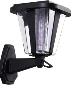 Outdoor Solar Wall Light Waterproof Sconces for Garden and Patio